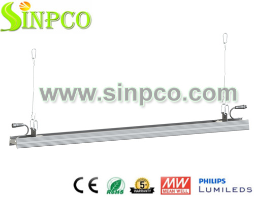 LED linear sport light for padel court